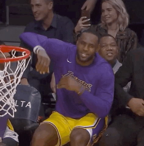 Happy Lebron James GIF by ESPN - Find & Share on GIPHY