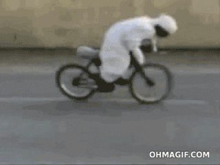 Bicycle Boss in funny gifs
