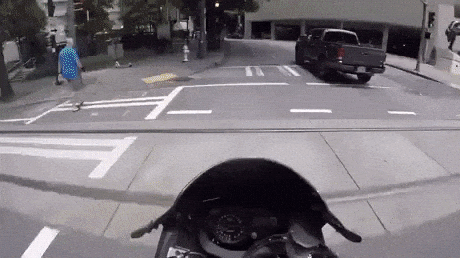 Angry motorcyclist in fail gifs