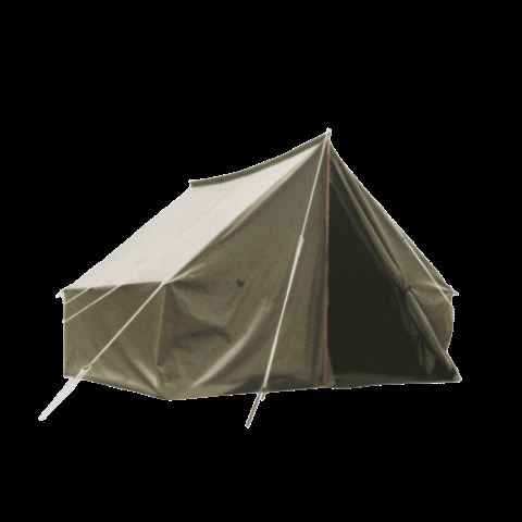 Tent Camping GIF by Hejalutz Lamerjav - Find & Share on GIPHY