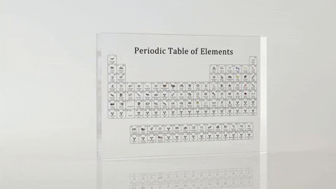 Periodic Table With Real Elements – ERA Home Decor