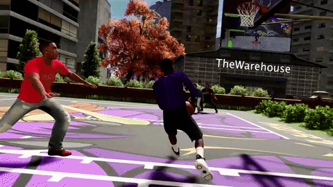 Personaje del videojuego NBA 2K saltando para hacer un tiro de 2 puntos celebrando que ahora los videojuegos son un deporte oficial.- Blog Hola Telcel 