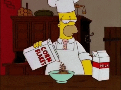The Simpsons Cooking GIF