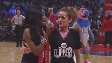 Clippers Fan GIF by NBA - Find & Share on GIPHY
