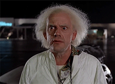 reactions back to the future leave doc brown im out