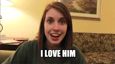 Overly Attached Girlfriend Love GIF - Find & Share on GIPHY