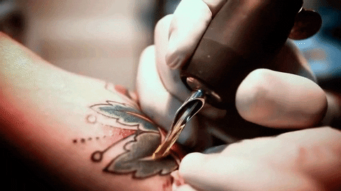 Image result for tattooing gif