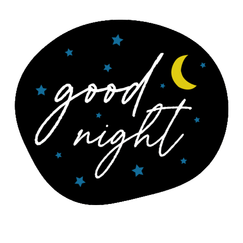 Tired Good Night Sticker by Tracey Hoyng for iOS & Android | GIPHY