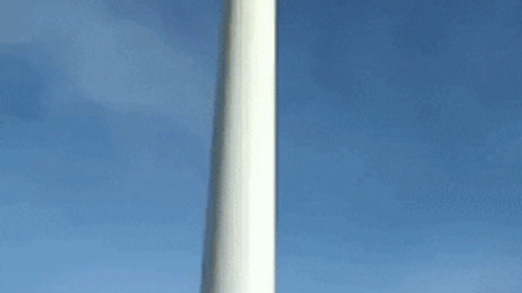 Wind turbines are really big