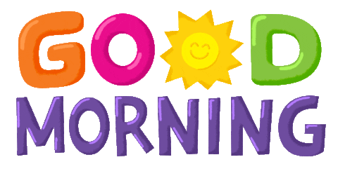 Good Morning Sticker by Carawrrr for iOS & Android | GIPHY