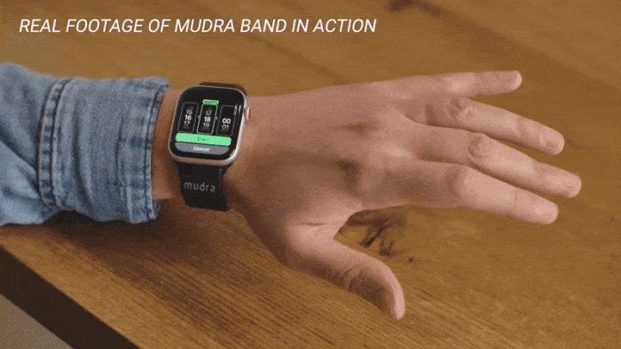 Tech it out the Mudra Band