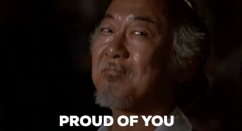 Gif I'm proud of you