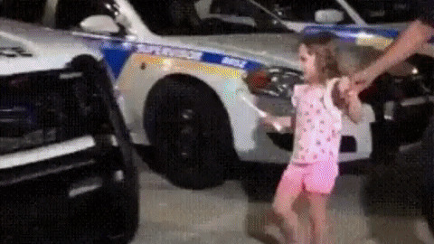 Police granting a wish