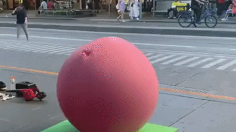 Guy in a balloon