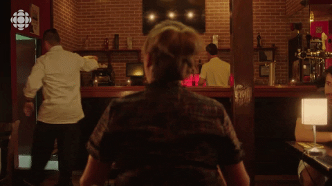 Baroness Von Sketch Running GIF