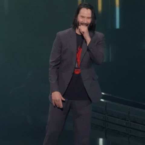 Image result for Keanu Reeves gif