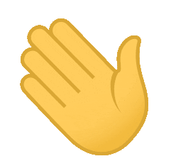hand waving icon