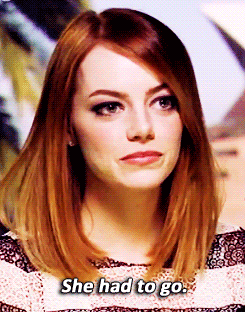Emma Stone Youre Done Gif Find Share On Giphy