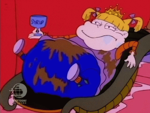 food eating fat lazy rugrats