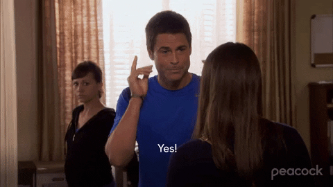 Rob Lowe Yes By Parks And Recreation Find And Share On Giphy 