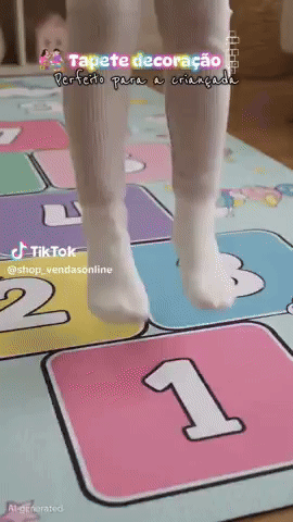 Alfombra infantil did&aacute;ctica en uso