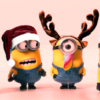 Lustige bilder frohes neues jahr Minions Merry Christmas GIFs - Find & Share on GIPHY