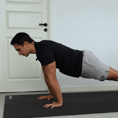 narrow push ups exercise demonstration