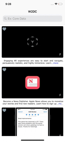 Screenshots Alt text