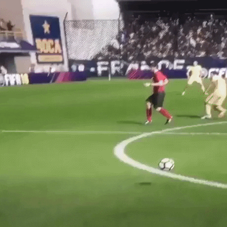 FIFA is so realistic in gaming gifs