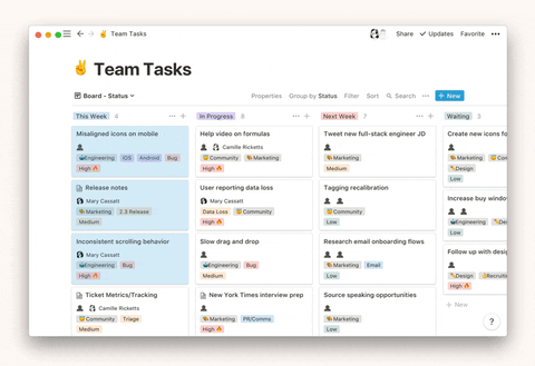 notion Herramientas para trabajar en equipo desde casa