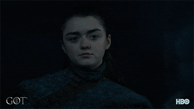 Arya Stark Hbo GIF by Game of Thrones - Find & Share on GIPHY