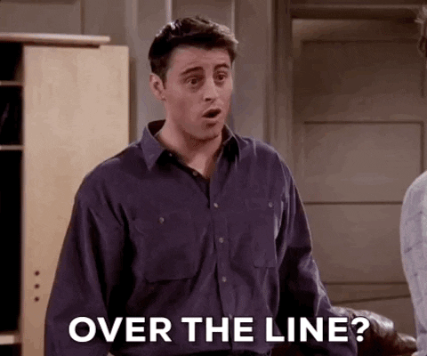 Joey from the Friends TV seria says 