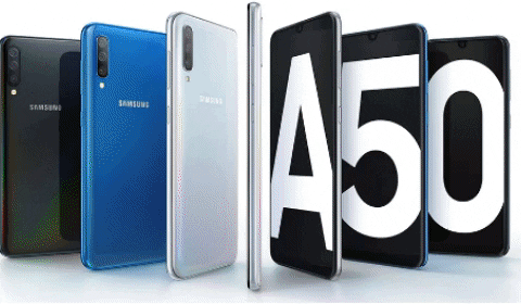 نظرة عامة على هاتف Samsung galaxy A50 3
