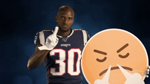 No Good Patriots World Emoji Day GIF by New England Patriots
