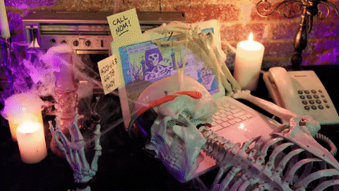 Stressed Office Life GIF by Halloween