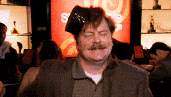 Image result for parks and rec drunk gif