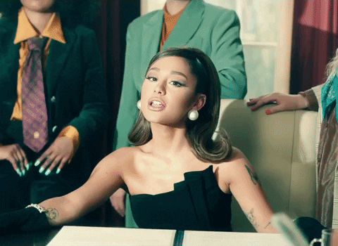Positions GIF by Ariana Grande - Find & Share on GIPHY