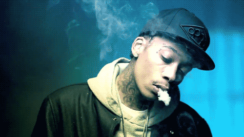 Smoke Smoking GIF by Wiz Khalifa