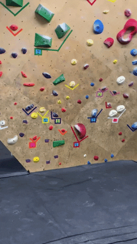 How not to start rock climbing route in fail gifs