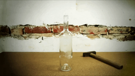 The bottles in satisfying gifs