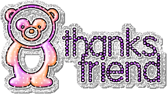 Image result for thanks friend gif