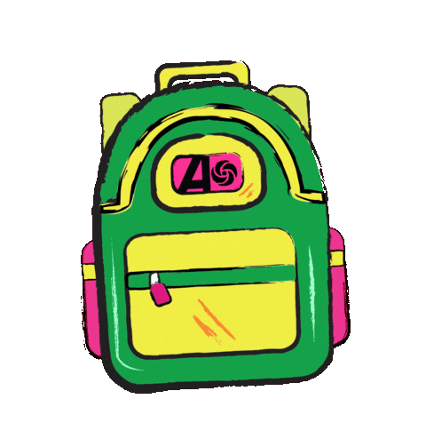 Back To School Sticker by Atlantic Records for iOS & Android | GIPHY