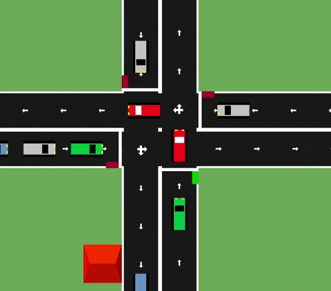 Animations for title 2D Traffic Rider Screen shots
