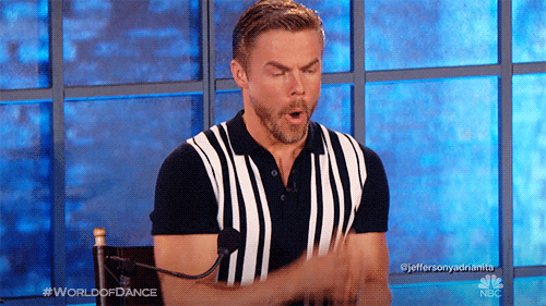 Derek Hough Wow GIF by NBC World Of Dance