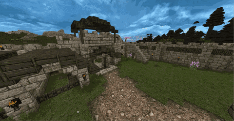 Medieval Fortified Manor Minecraft Map