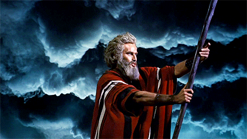 Image result for ‘The Ten Commandments’ gif