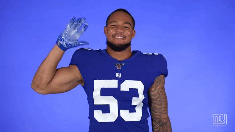 National Football League Oshane Ximines GIF by New York Giants - Find & Share on GIPHY