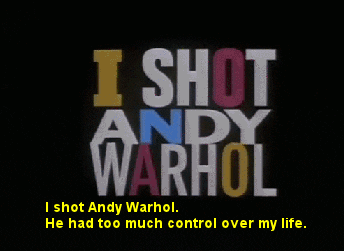 ENTITY - Feminist Movies: I Shot Andy Warhol