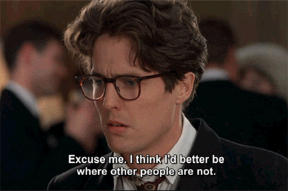Excuse Me I Think Id Better Be Where Other People Are Not GIF by MGM