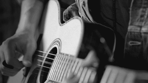 Black And White Guitar GIF - Find & Share on GIPHY